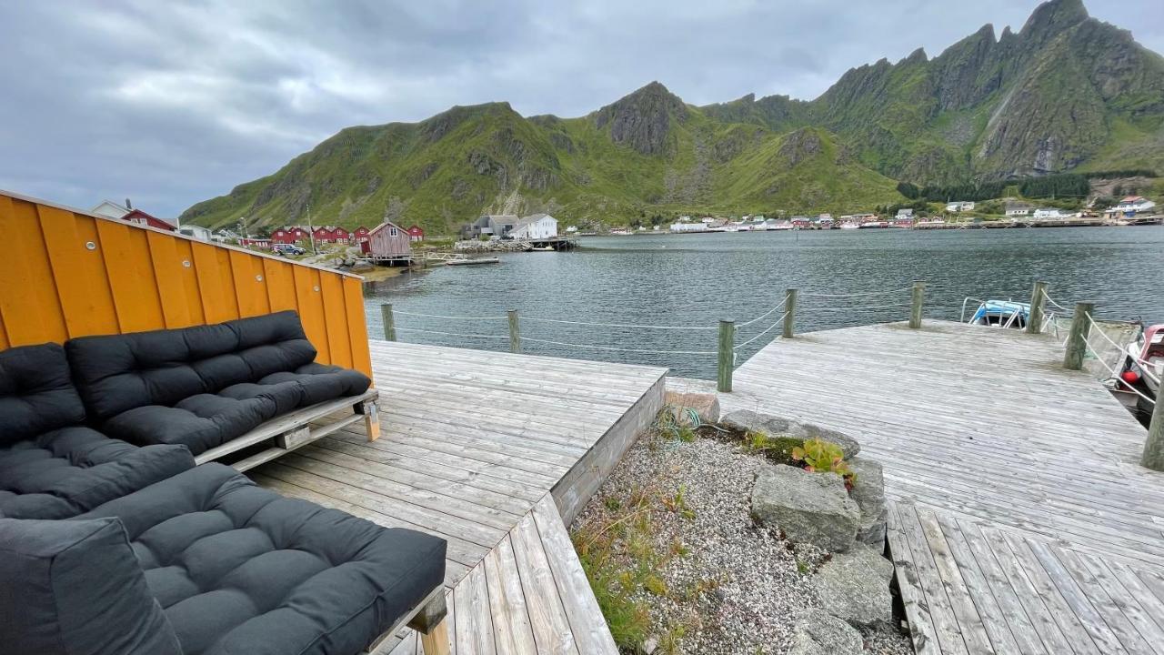 Charming Waterfront Cabin In Ballstad, Lofoten Екстер'єр фото